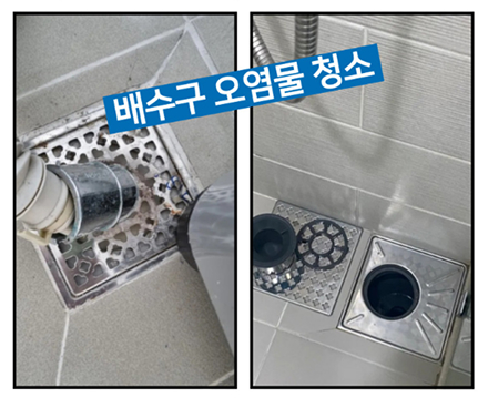 스파클리빙 청보 전후 비교 사진